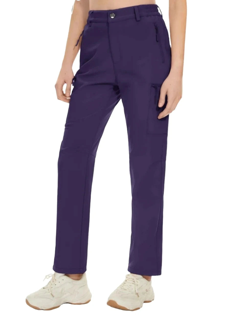 Windproof Winter Fleece Lined Golf Trousers