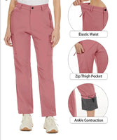 Windproof Winter Fleece Lined Golf Trousers