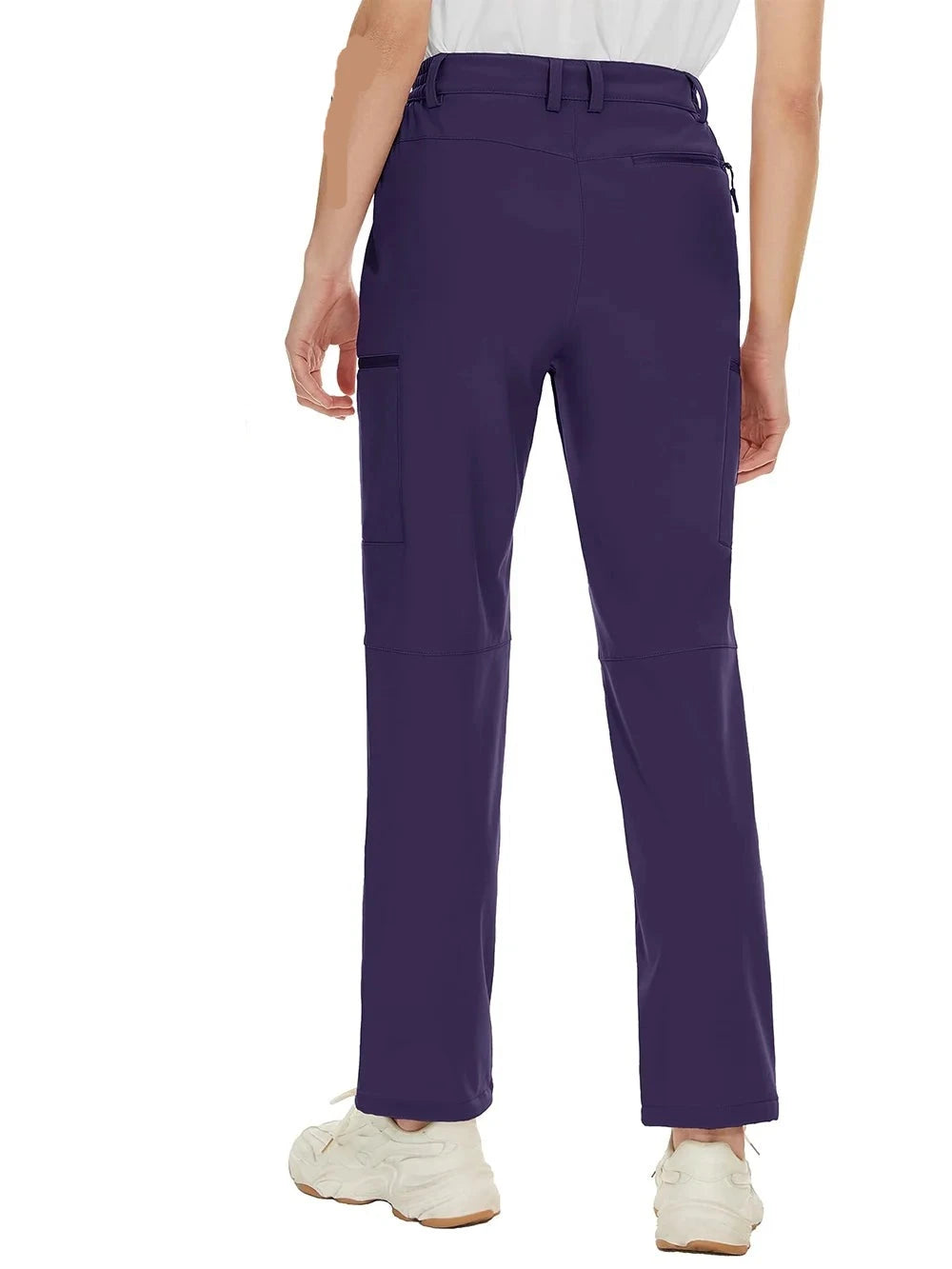 Windproof Winter Fleece Lined Golf Trousers