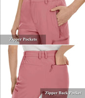 Windproof Winter Fleece Lined Golf Trousers