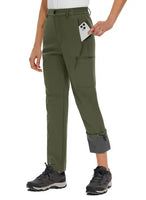 Windproof Winter Fleece Lined Golf Trousers