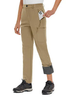 Windproof Winter Fleece Lined Golf Trousers