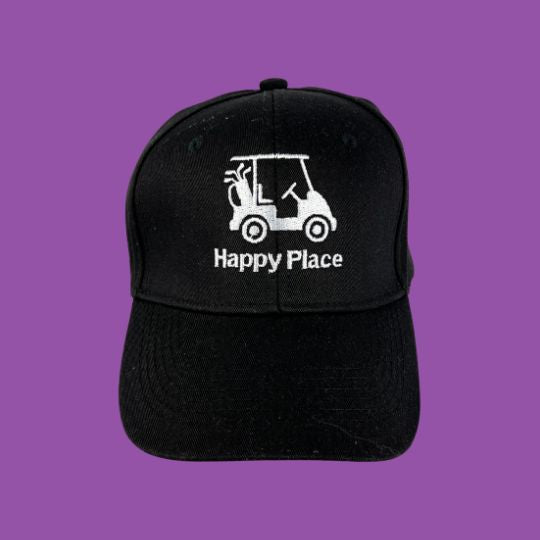 Happy Place Baseball Cap - Womensgolfgear
