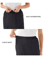 Premium Tailored Elastic Waist Golf Skort - Womensgolfgear