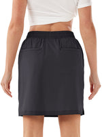 Premium Tailored Elastic Waist Golf Skort - Womensgolfgear