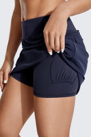 Quick-dry Zip Pocket Golf Skort