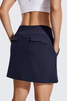 Quick-dry Zip Pocket Golf Skort