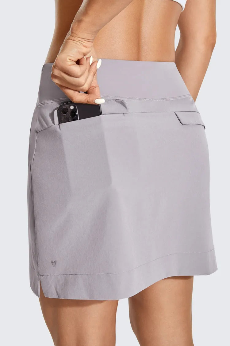 Quick-dry Zip Pocket Golf Skort