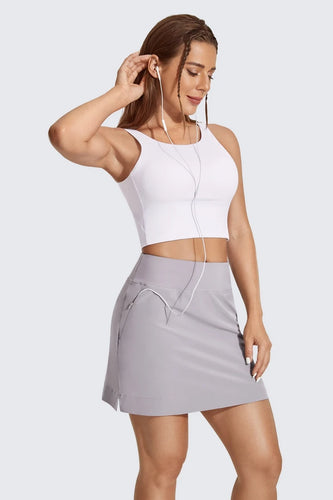Quick-dry Zip Pocket Golf Skort