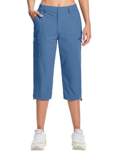 Lightweight Quick-Dry Capri Golf Pants