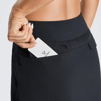 Quick-dry Zip Pocket Golf Skort