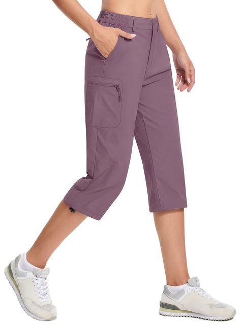 Lightweight Quick-Dry Capri Golf Pants
