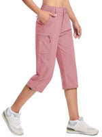 Lightweight Quick-Dry Capri Golf Pants