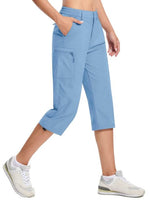 Lightweight Quick-Dry Capri Golf Pants