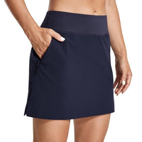 Quick-dry Zip Pocket Golf Skort