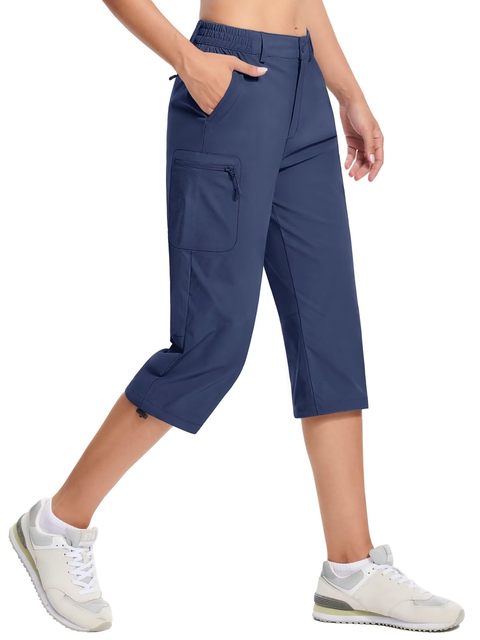 Lightweight Quick-Dry Capri Golf Pants