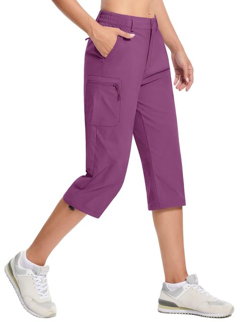 Lightweight Quick-Dry Capri Golf Pants